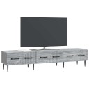  TV skap med skuff Grå sonoma 147 x 34,5 x 30 cm Konstruert tre