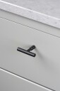 Beslag Design Spira T Knott Matt Sort