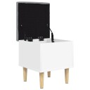  Oppbevaringsbenk hvit 42x42x46 cm konstruert tre 8721012162648