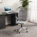 Ergonomisk kontorstol med justerbar korsryggstøtte