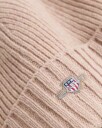 Gant Lue i ullblanding med shield-logo DRY SAND ONESIZE
