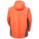 Helly Hansen Workwear Regnjakke 70293-264 Oransje/Grønn