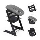 Stokke Tripp Trapp Stol + Baby Set + Newborn Set Black