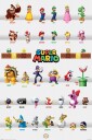 Super Mario Plakat Character Parade - 91,5 x 61 cm