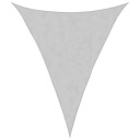  Solseil lysegrå 5x6x6 m 100% polyester oxford 4000923