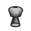 Tom Dixon Fan Spisestuestol Black