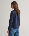 Langermet t-skjorte med logo EVENING BLUE XS