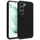 INCOVER Samsung Galaxy S23 Matt Fleksibelt Plast Deksel - Svart