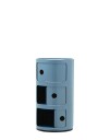 Kartell Componibili Classic Oppbevaring Med 3 Rom Sky Blue