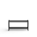 NINE - Bolt Shelving 1000 2 Shelves Black Anthracite NINE