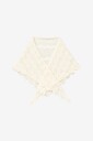 Becksöndergaard - Skjerf Opany Triangle Scarf - Hvit
