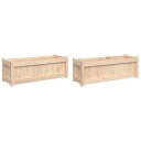 Plantekasser 2 stk heltre furu