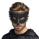 Boland Party Partners Halvmaske Raven One size 56793