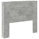 Hodegavl Betonggrå 120 x 16,5 x 103,5 cm Konstruert tre