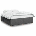  Sengeramme uten madrass mørkegrå Super King stoff 8721102696503