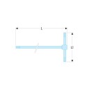 Facom Unbraconøkkel 84Tc.14 Med T-Håndtak 14 X 340 mm