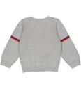 Freds World Genser   Strikk   Jacquard   Grey Melange   Freds World   5 år 110   Genser   Grå