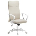 Ergonomisk kontorstol med justerbar høyde – Beige