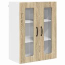  Kjøkkenskap med hylle Sonoma eik 60 x 31 x 80 cm Konstruert tre