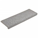 vidaXL Trappetrinnstepper 15 stk 65x21x4 cm lysegrå