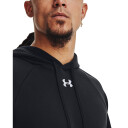 UA Rival Fleece Hoodie, Black Svart OS