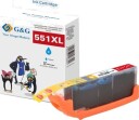 G&G Canon CLI 551C XL cyan blekkpatron