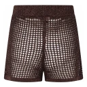 MC2 Saint Barth Dame Shorts Brun M,