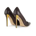 Elisabetta Franchi Dame Sko Brun 36 1/2 EU,