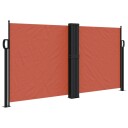  Uttrekkbar sidemarkise terrakotta 120x600 cm 4004603