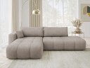Flo Sovesofa med sjeselong 4 seter   Hvit