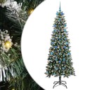  Kunstig juletre grønn 86 x 86 x 210 cm PVC og plast og stål