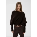 Gestuz Gzdebbie Drape Pullover   Brown   S