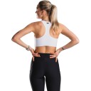 FUSION Medium Support Sports BH Dame Hvit S/AB