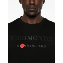 John Richmond Herre Topper Svart M,