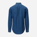 Ralph Lauren Custom Slim Fit Seersucker Shirt Dark Indigo