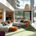 Wilton teppe   Lazio flerfarget Størrelse: 200 x 280 cm