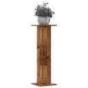  Plantestativer 2 stk gammelt tre 30x30x95 cm konstruert tre