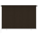 vidaXL Utendørs rullegardin 225 (B) x 140 (H) cm brun
