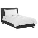 Vidaxl Dyne med pute 2 pcs Hvit 140 x 220 cm Mikrofiber