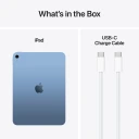 Apple iPad A16 11" Wi-Fi Nettbrett 128GB Blå med IPS-skjerm