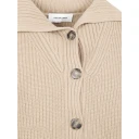 Yves Salomon Dame Strikkevarer Beige L,