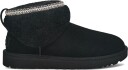 UGG Women's Classic Ultra Mini Maxi Curly Black 38