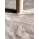 Ryematte Heaven Rund - 80x80 cm, Taupe