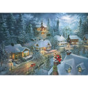 Puslespill 1000 Santas Silent Night