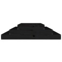 vidaXL Plantekasse svart 110x110x27 cm heltre furu