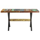 vidaXL Spisebord 140x70x76 cm gjenvunnet heltre