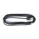 ELETRA USB 2.0 AM - BM 2M KABEL, SVART