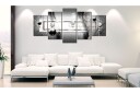 Bilde Grey Symmetry 100x50 Artgeist sp. z o. o.