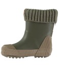 Wheat Termostøvler - Vadefugl - Dry Blader - Wheat - 24 - Gummistøvler Armygrønn Beige Brun