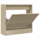  Skoskap sonoma eik 60x21x57 cm konstruert tre 8721012381209